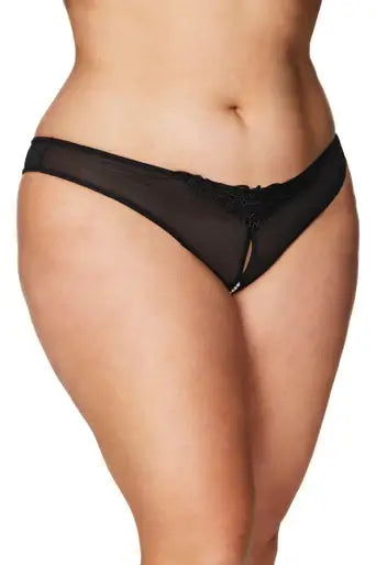 Curvy Paradise Lace Pearl Thong