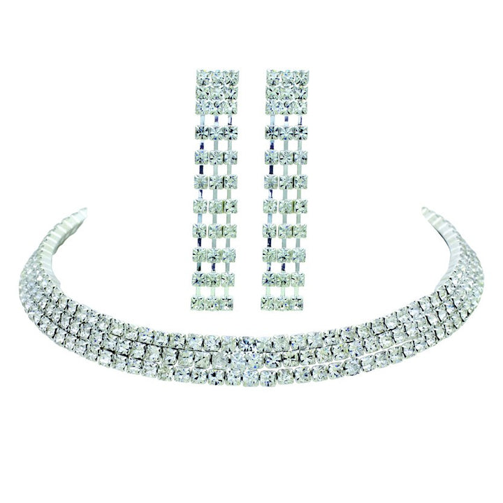 Caroline Rhinestone Choker