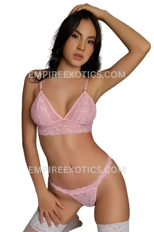 Crystal Lace Romance Set
