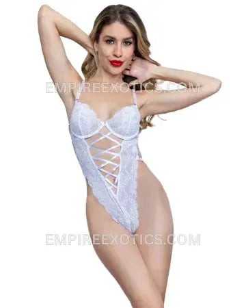 Crystal Lace Bombshell Teddy