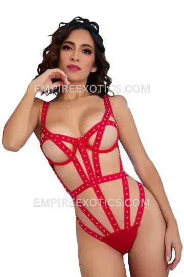 Crystal Bondage Teddy