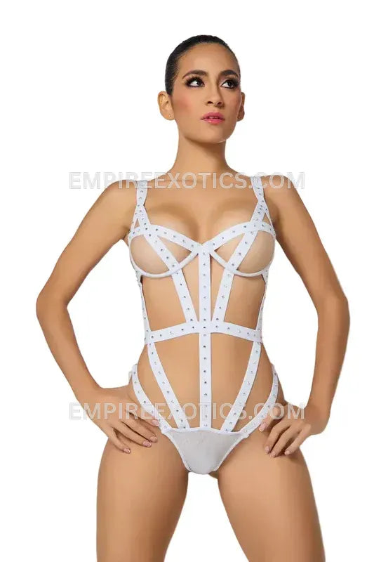Crystal Bondage Teddy