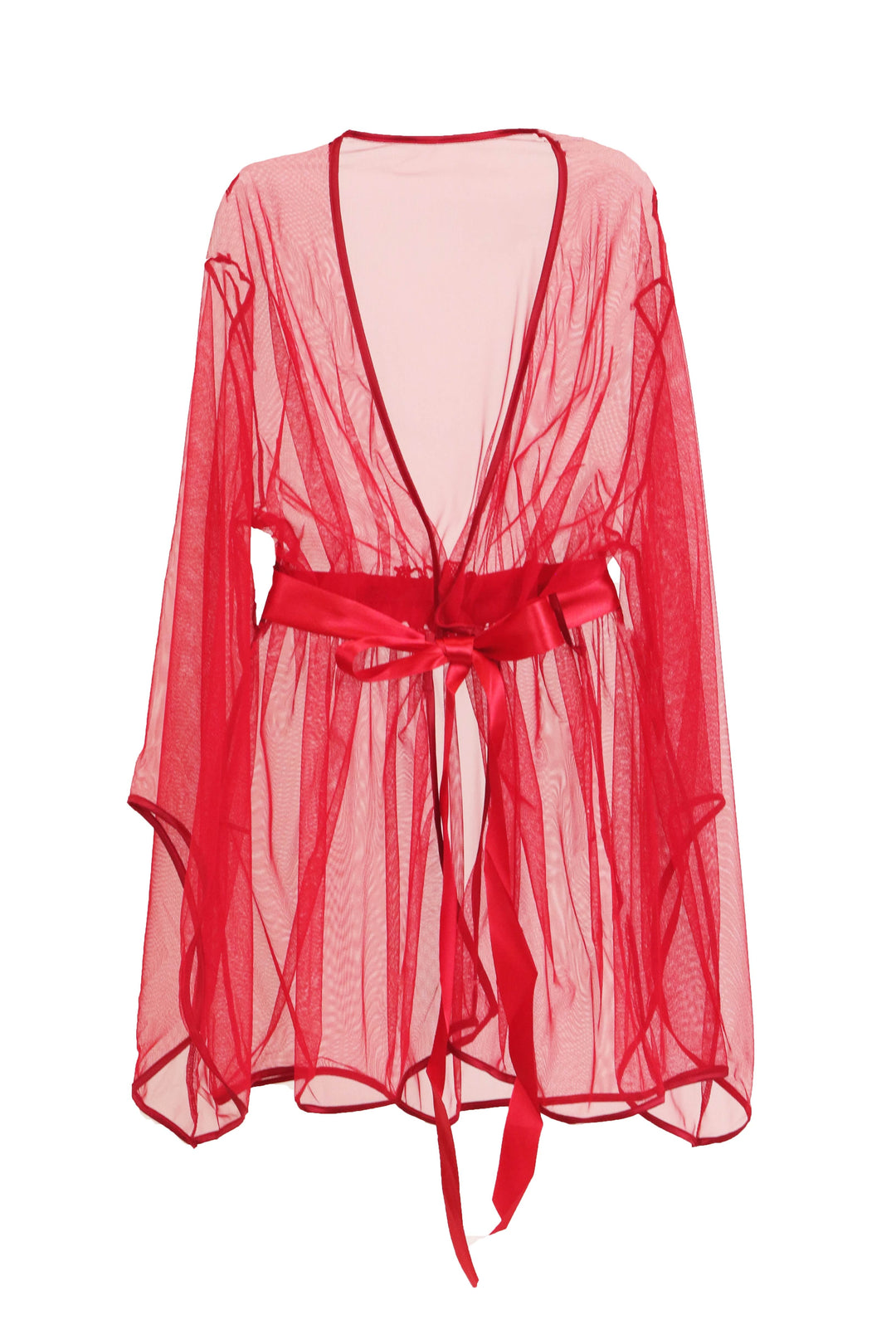 Sheer Shortie Robe