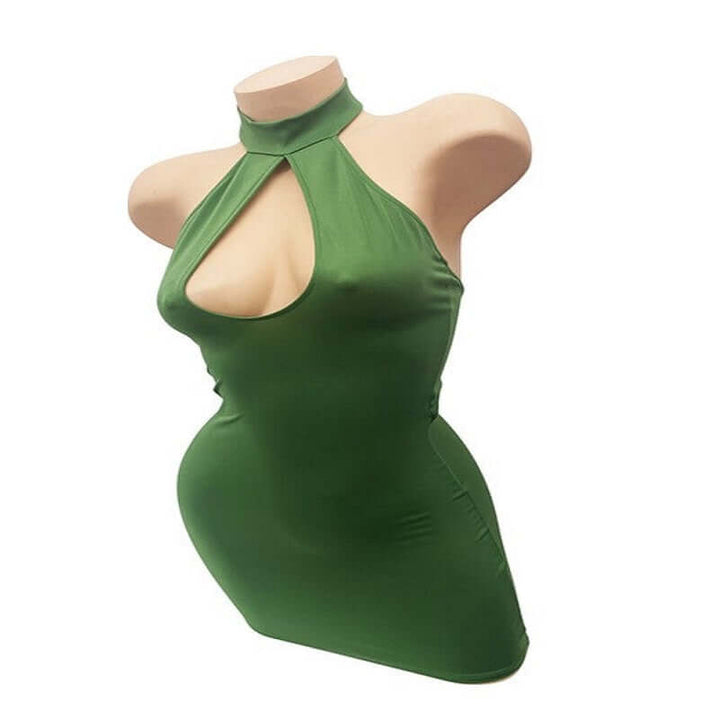 Line Ricky Halter Mini Dress