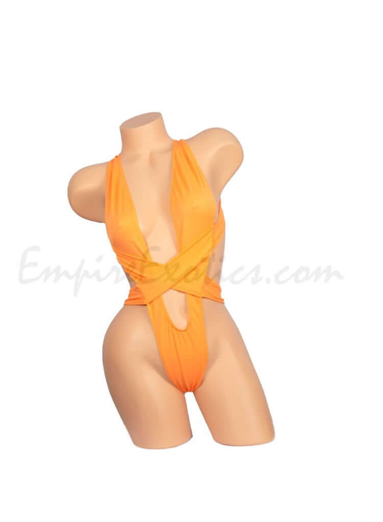 Line Cross Front Bodysuit
