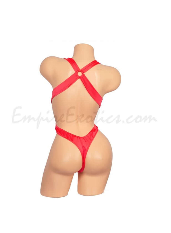 Line Cross Front Bodysuit